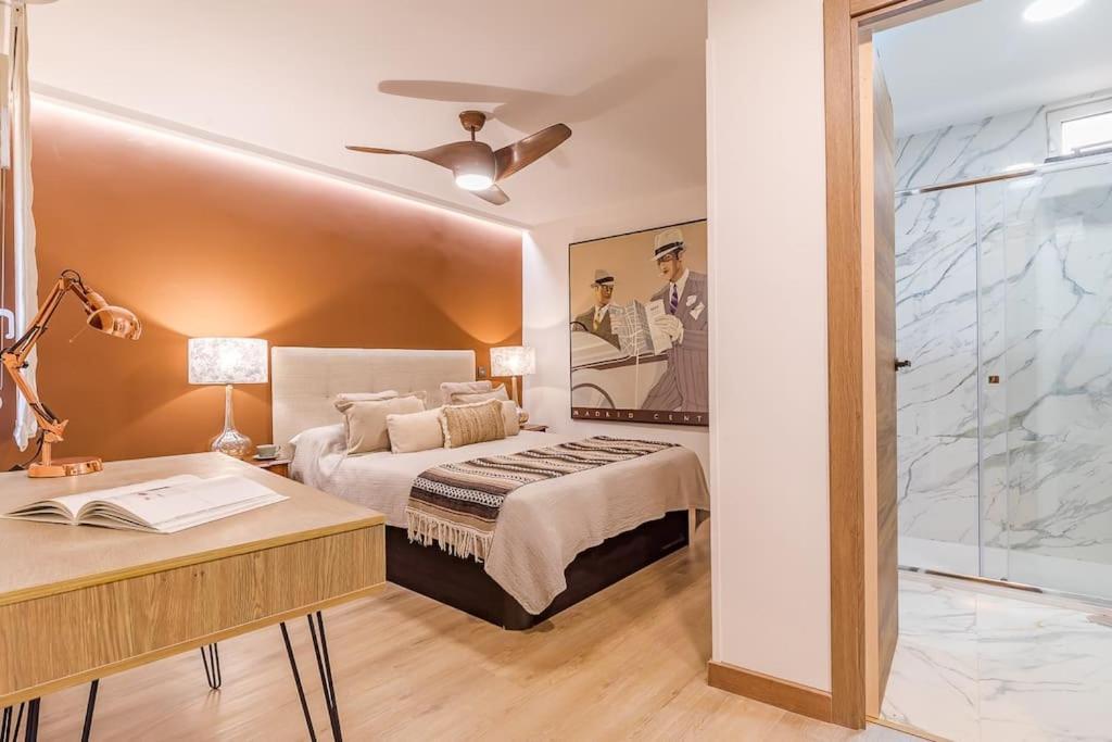 Apartamento Reformado Y Tranquilo Junto A Gran Via 马德里 外观 照片